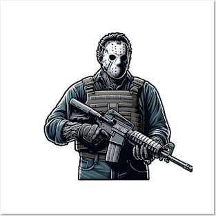 Tactical Jason Posters and Art